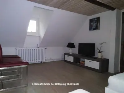 TV/Unterhaltungsangebot in der Unterkunft Ferienwohnung Schreiberstraße