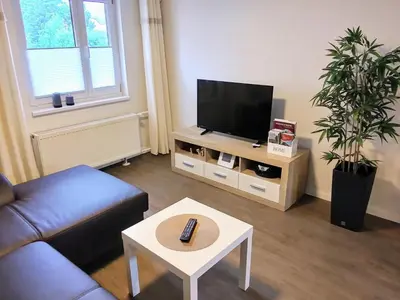 TV/Unterhaltungsangebot in der Unterkunft Ferienwohnung Schreiberstraße