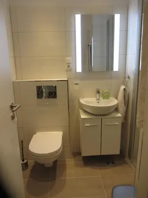 Ein Badezimmer in der Unterkunft Appartement Ausblick
