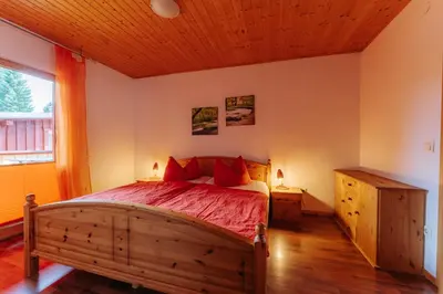 Ein Bett oder Betten in einem Zimmer der Unterkunft Apartments Carmen-Braunlage