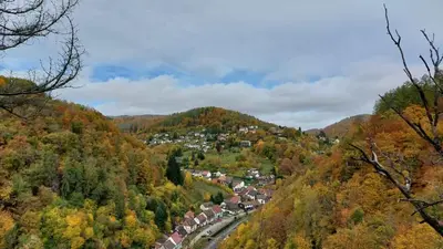 Naturlandschaft in der Nähe der Ferienwohnung