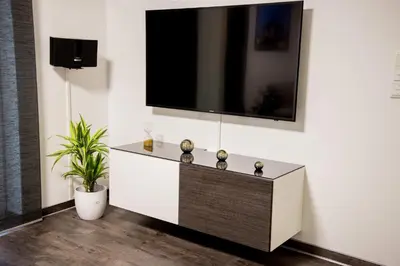 TV/Unterhaltungsangebot in der Unterkunft Ferienwohnung 