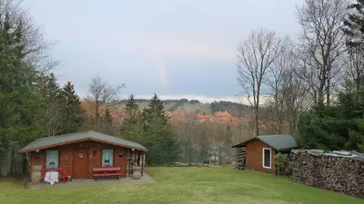 Naturlandschaft in der Nähe des Ferienhauses
