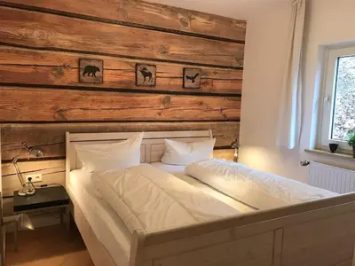 Ein Bett oder Betten in einem Zimmer der Unterkunft Platell Ferienhausverwaltung Sankt Andreasberg