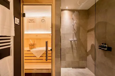 Ein Badezimmer in der Unterkunft EchtZeit - Dein Hotelquartier