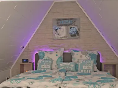 Ein Bett oder Betten in einem Zimmer der Unterkunft Garden Escape in Wernigerode