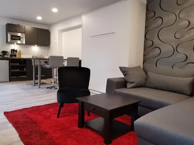 Küche/Küchenzeile in der Unterkunft Altstadtapartments