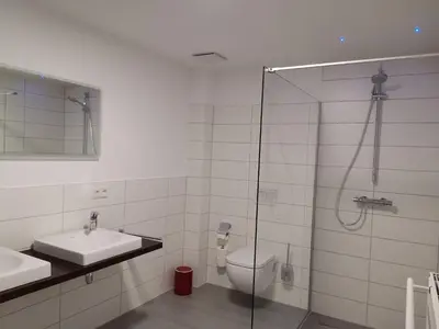 Ein Badezimmer in der Unterkunft Altstadtapartments