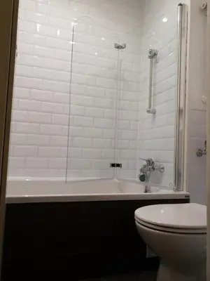 Ein Badezimmer in der Unterkunft Fewo Ryll