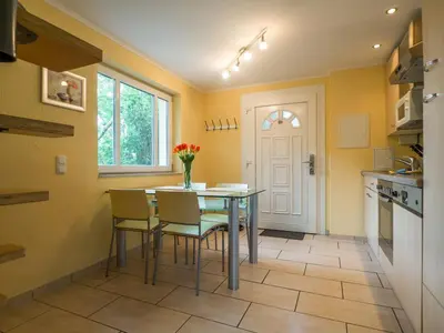 Küche/Küchenzeile in der Unterkunft Ferienhaus Holtemme in Wernigerode