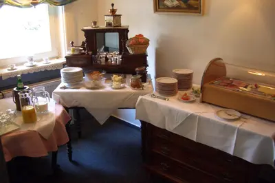 Essen in der Pension oder in der Nähe