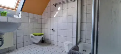 Ein Badezimmer in der Unterkunft Harz Hostel