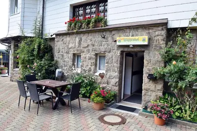 Das Gebäude in dem sich das Hotel befindet