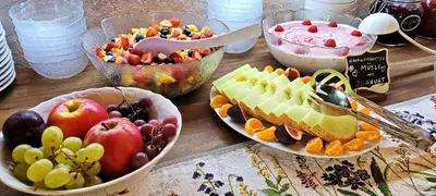 Essen im Hotel oder in der Nähe