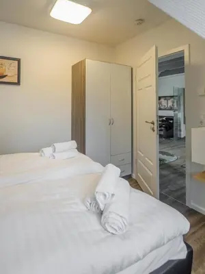 Ein Bett oder Betten in einem Zimmer der Unterkunft City Apartment über Wernigerode