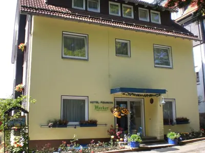 Das Gebäude in dem sich das Hotel befindet
