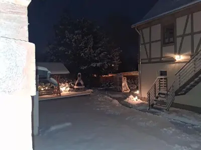 Stiftsblick im Winter