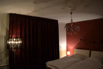 Ein Bett oder Betten in einem Zimmer der Unterkunft Gästehaus Graul