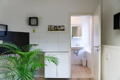 Ein Badezimmer in der Unterkunft Harzquartier
