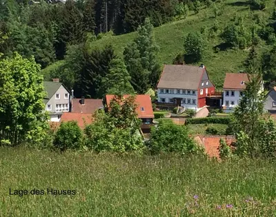 Naturlandschaft in der Nähe der Ferienwohnung