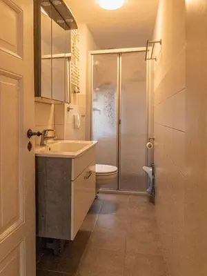 Ein Badezimmer in der Unterkunft Ferienwohnung Margot