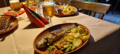 Essen im Hotel oder in der Nähe