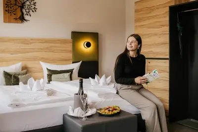Gäste, die in der Unterkunft HarzHotel Güntersberge übernachten