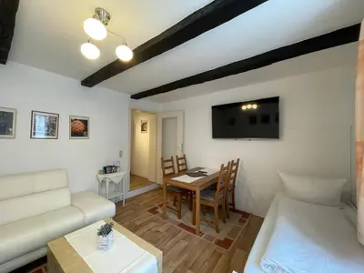 TV/Unterhaltungsangebot in der Unterkunft Apartment No10