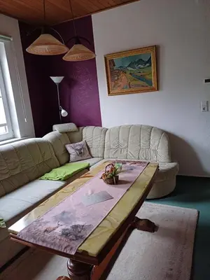 Ein Sitzbereich in der Unterkunft Dani´s Feriendomizil