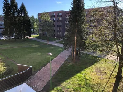 Ein Garten an der Unterkunft Hexe III