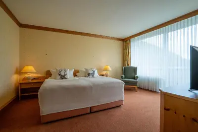 Ein Bett oder Betten in einem Zimmer der Unterkunft revita - naturresort & spa