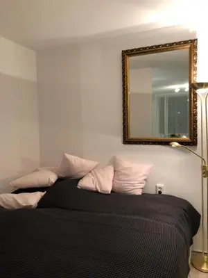 Ein Bett oder Betten in einem Zimmer der Unterkunft Harzer Oase