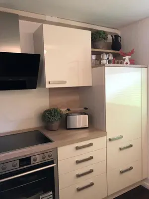 Küche/Küchenzeile in der Unterkunft Bergkristall Braunlage