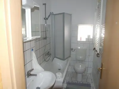 Ein Badezimmer in der Unterkunft Hostel Vorharz Quedlinburg