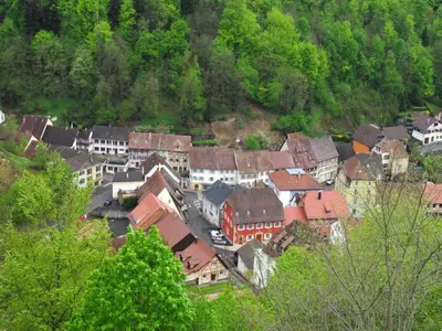 Naturlandschaft in der Nähe der Ferienwohnung