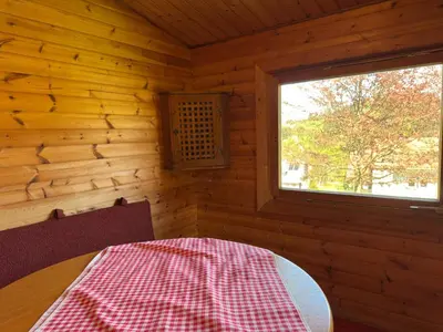 Ein Bett oder Betten in einem Zimmer der Unterkunft Wohnung in Altenau nahe Harzgebirge