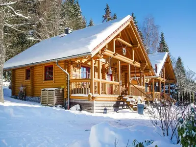 Ferienhaus in Schierke mit Garten im Winter