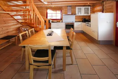 Küche/Küchenzeile in der Unterkunft Ferienhaus in Schierke mit Garten