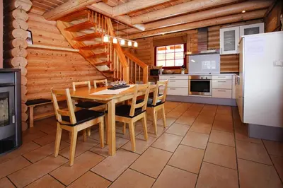 Küche/Küchenzeile in der Unterkunft Ferienhaus in Schierke mit Garten