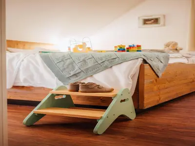 Ein Bett oder Betten in einem Zimmer der Unterkunft Holiday homes in the Schierke Harzresort on the Brocken, Schierke