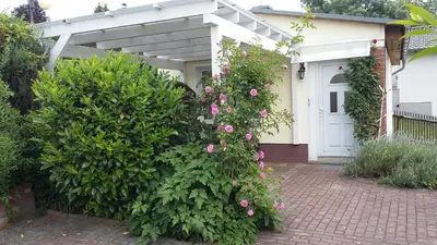 Ein Garten an der Unterkunft Ferienhaus II Heyder