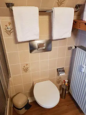 Ein Badezimmer in der Unterkunft Fewo Allegra