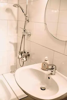 Ein Badezimmer in der Unterkunft Haus am See HS 833