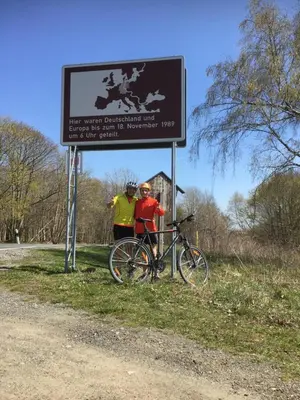 Radfahren an der Unterkunft Panoramic Apartments Hohegeiß oder in der Nähe