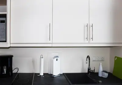 Küche/Küchenzeile in der Unterkunft Ferienhaus Brockenbahnblick