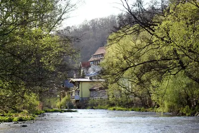 Naturlandschaft in der Nähe der Ferienwohnung