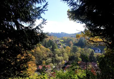 Naturlandschaft in der Nähe der Ferienwohnung