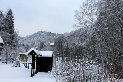 Ferienwohnungen mit Wellnessoase in Thale OT Altenbrak im Winter