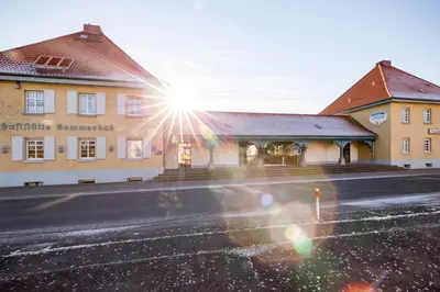 Das Gebäude in dem sich das Hotel befindet
