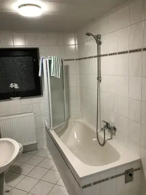 Ein Badezimmer in der Unterkunft Ferienwohnung Cozy